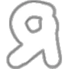 👀 Эмодзи «white alphabet» для Telegram