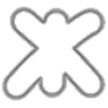 👀 Эмодзи «white alphabet» для Telegram