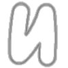 👀 Эмодзи «white alphabet» для Telegram