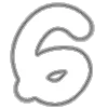 👀 Эмодзи «white alphabet» для Telegram