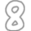 👀 Эмодзи «white alphabet» для Telegram