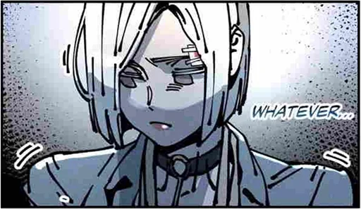 😒 Стикер «White angel have no rest» для Telegram