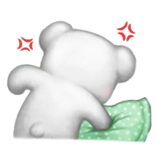🤥 Стикер «White Bear» для Telegram