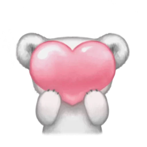 😶 Стикер «White Bear» для Telegram