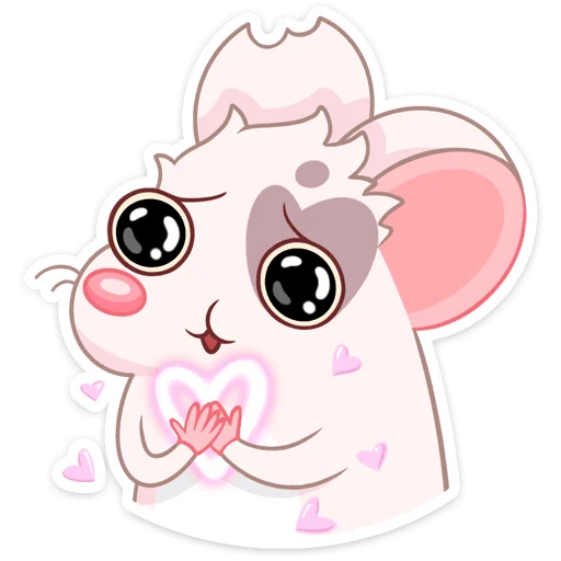 ❤ Стикер «Вайт без надписей» для Telegram