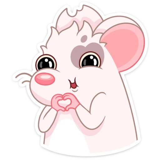 ❤ Стикер «Вайт без надписей» для Telegram