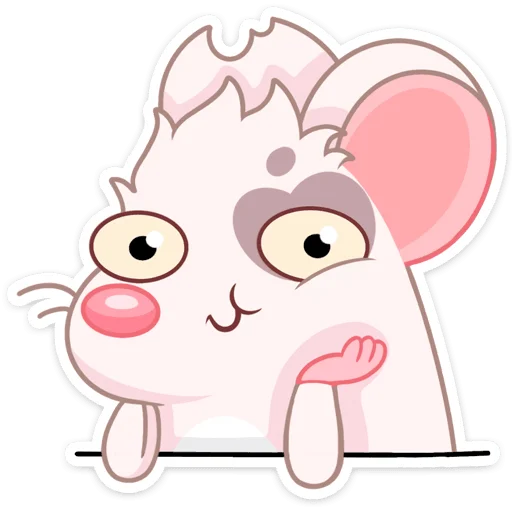 ☺ Стикер «Вайт без надписей» для Telegram