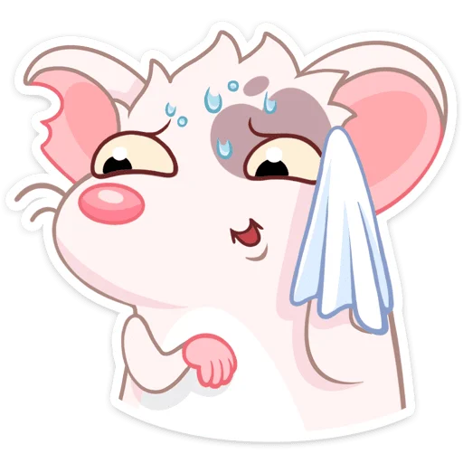 😅 Стикер «Вайт без надписей» для Telegram
