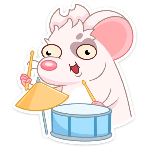🥁 Стикер «Вайт без надписей» для Telegram