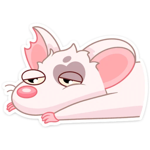 ☹ Стикер «Вайт без надписей» для Telegram