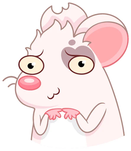 😬 Стикер «Вайт без надписей» для Telegram