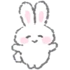 Стикерпак White Bunny Emoji для Telegram