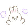 😠 Эмодзи «White Bunny Emoji» для Telegram