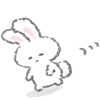 🚶‍♀️ Эмодзи «White Bunny Emoji» для Telegram
