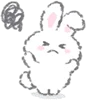 😠 Эмодзи «White Bunny Emoji» для Telegram