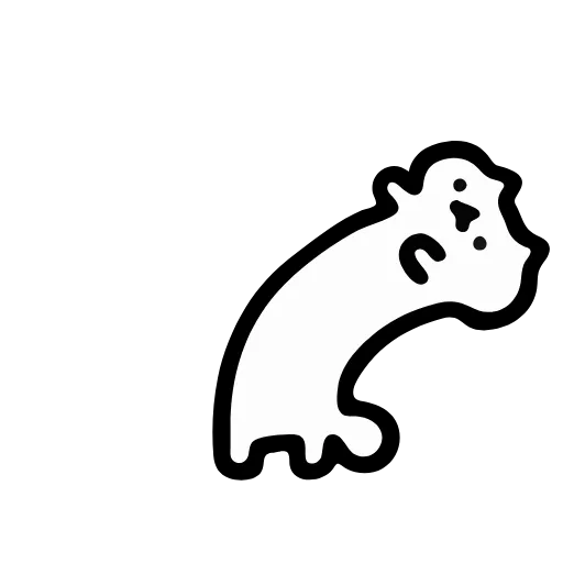 😉 Стикер «White» для Telegram