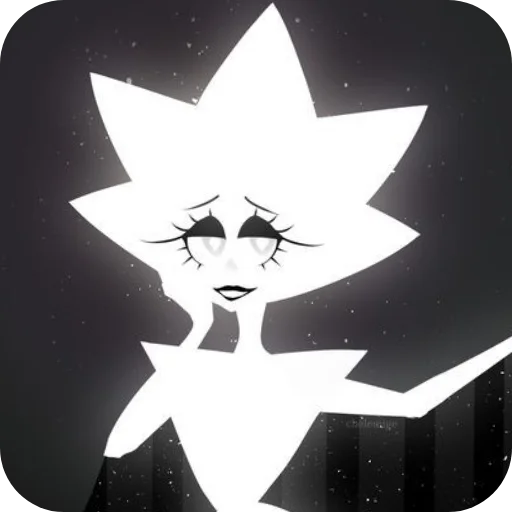 ⭐ Стикер «White Diamond» для Telegram
