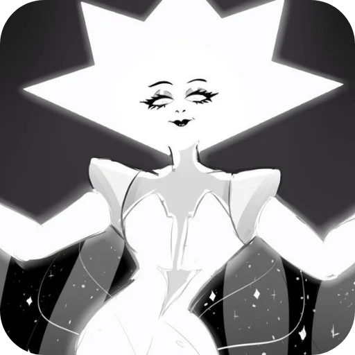 🙃 Стикер «White Diamond» для Telegram