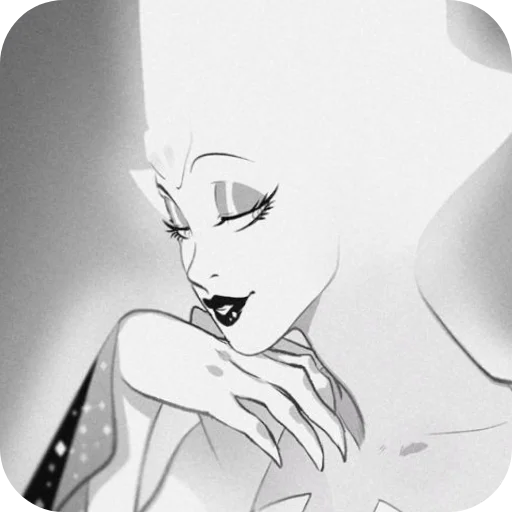 😏 Стикер «White Diamond» для Telegram