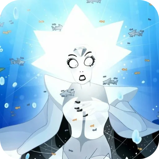 🪐 Стикер «White Diamond» для Telegram