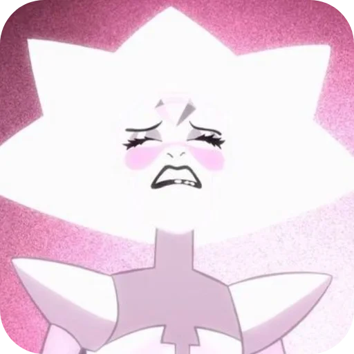 🐱 Стикер «White Diamond» для Telegram