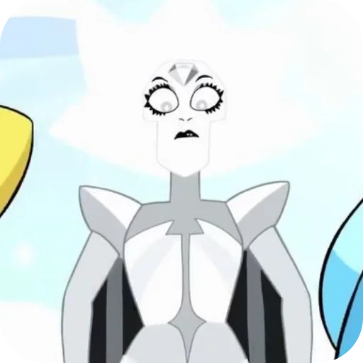 😕 Стикер «White Diamond» для Telegram