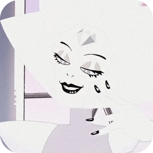 😏 Стикер «White Diamond» для Telegram