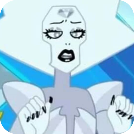 🤢 Стикер «White Diamond» для Telegram