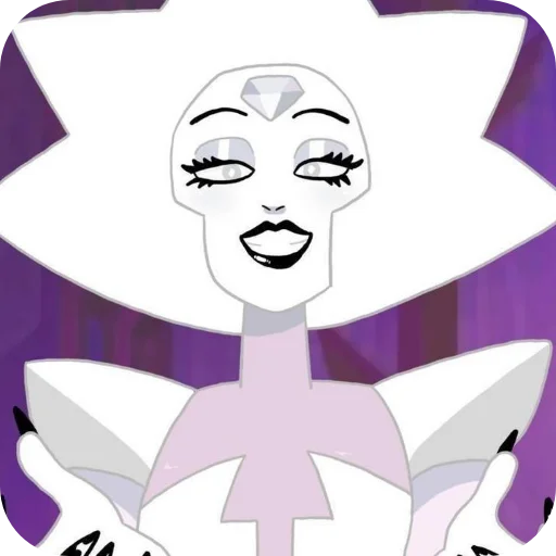 😁 Стикер «White Diamond» для Telegram