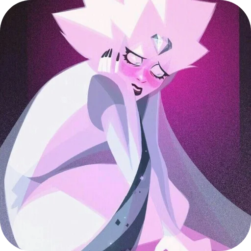 🫣 Стикер «White Diamond» для Telegram