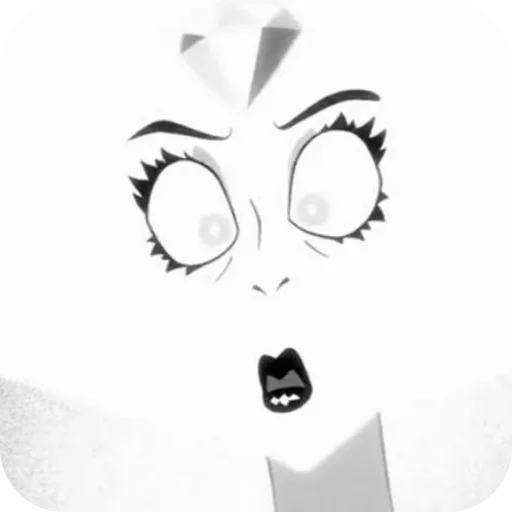 😮 Стикер «White Diamond» для Telegram