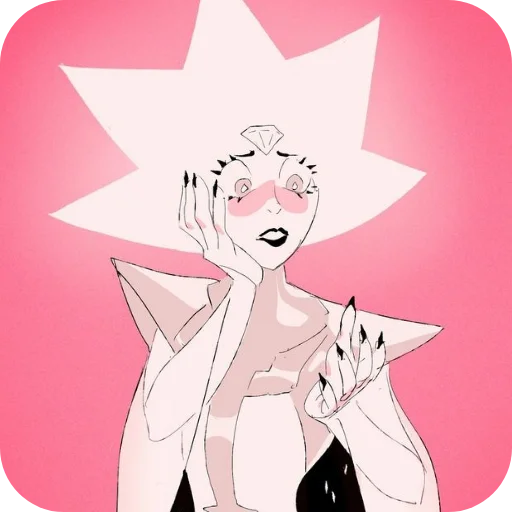 😖 Стикер «White Diamond» для Telegram