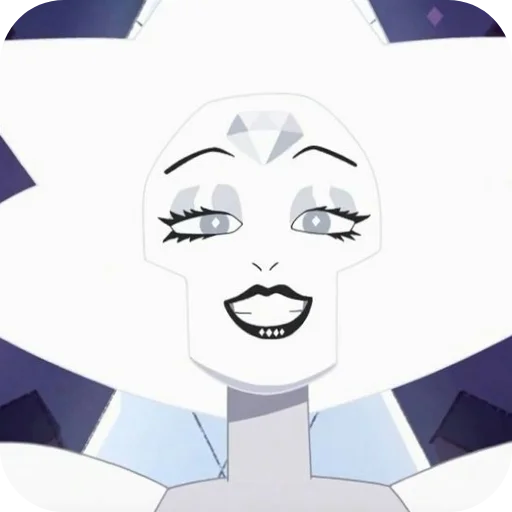 👄 Стикер «White Diamond» для Telegram