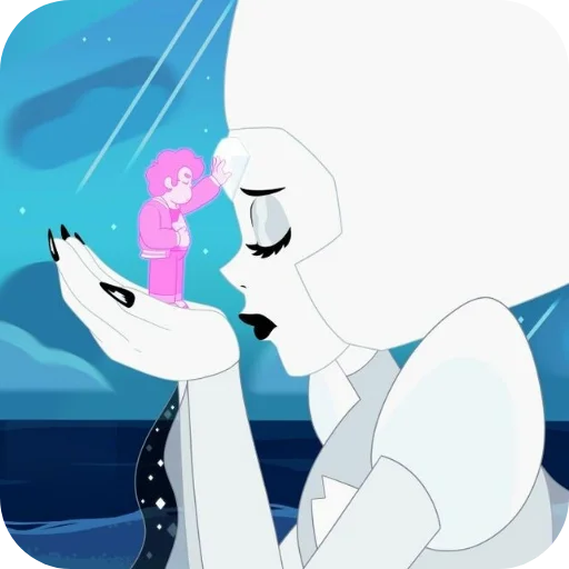 😣 Стикер «White Diamond» для Telegram