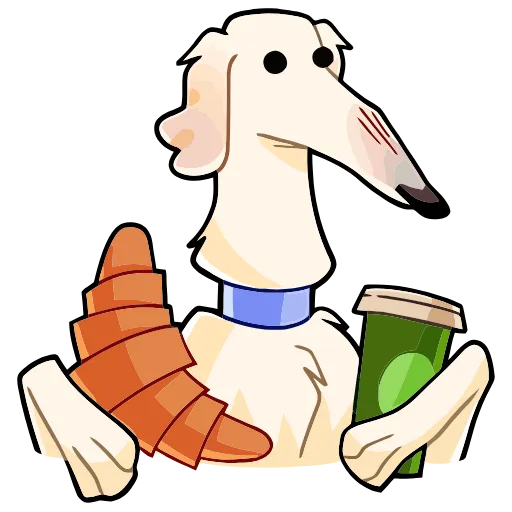 🥤 Эмодзи «Белый» для Telegram