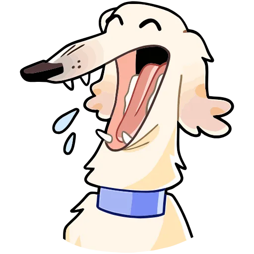 😂 Эмодзи «Белый» для Telegram