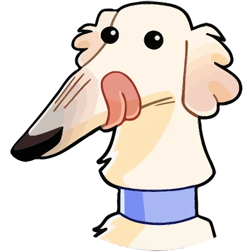 🤤 Эмодзи «Белый» для Telegram