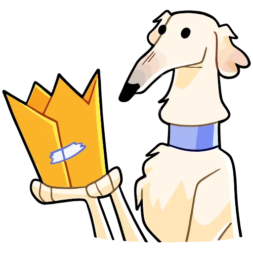 👑 Эмодзи «Белый» для Telegram