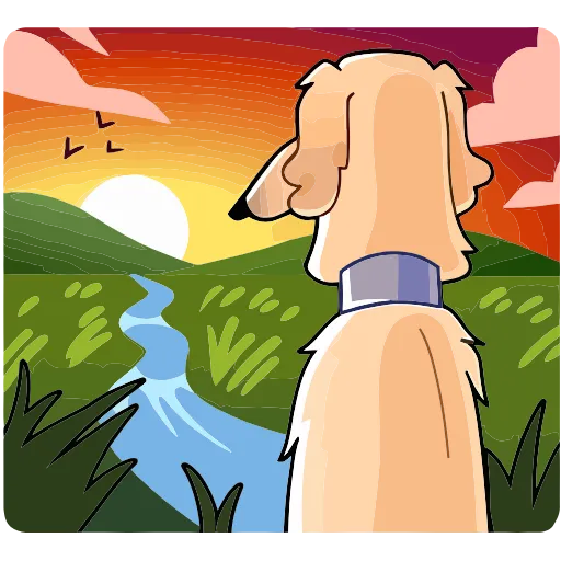 🌅 Эмодзи «Белый» для Telegram