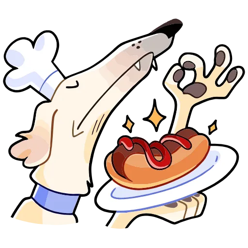 👨‍🍳 Эмодзи «Белый» для Telegram