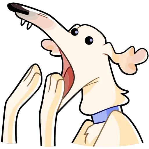 😱 Эмодзи «Белый» для Telegram