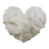 🤍 Эмодзи «White Dog Emoji» для Telegram