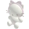😺 Эмодзи «White emoji kwii» для Telegram