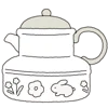 🫖 Эмодзи «White emoji kwii» для Telegram