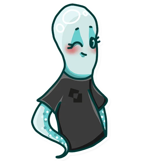 😉 Стикер «Женька [Белый Квадрат]» для Telegram