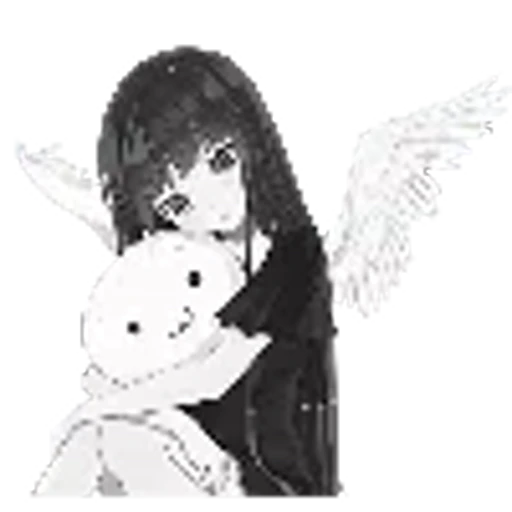 😇 Эмодзи «white fei» для Telegram
