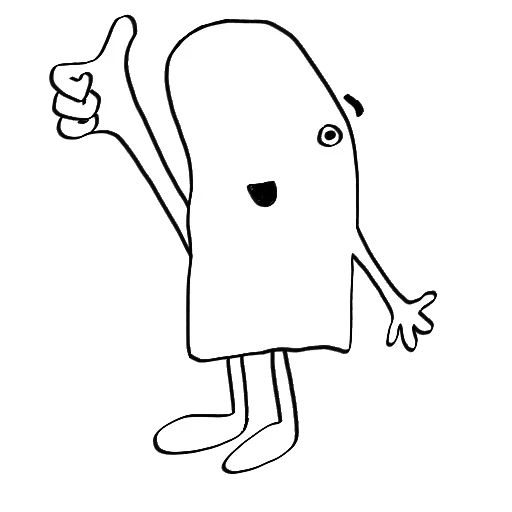 👍 Стикер «White guy» для Telegram