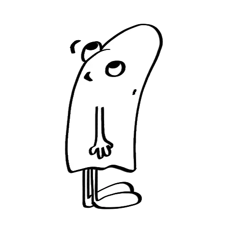 ☺️ Стикер «White guy» для Telegram