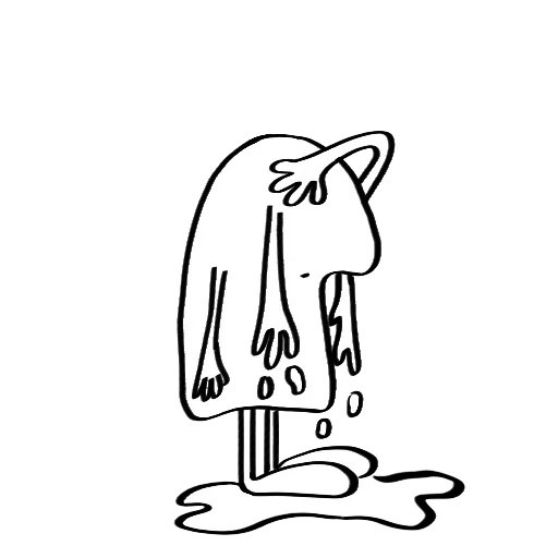 😪 Стикер «White guy» для Telegram
