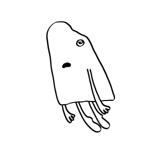 👻 Стикер «White guy» для Telegram